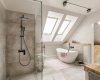 Valvex Loft Black zestaw natryskowy czarny z deszczownicą
